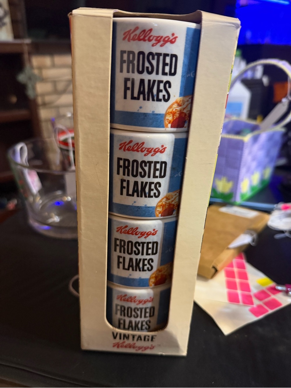 Kellogg's Frosted Flakes Stackable Storage Canister Set - Blue